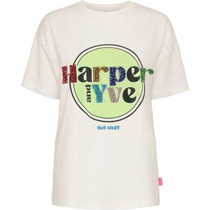 Harper & Yve - Hotstuff-ss - T-shirt - Off-white