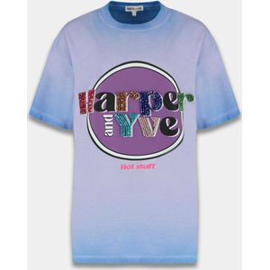 Harper & Yve T-shirt - Lila Kleur - Korte Mouwen