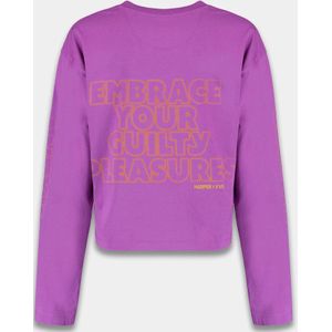 Harper & Yve, Dames, Tops, Paars, Maat: M Katoen,