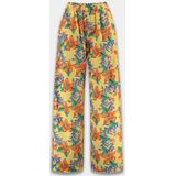 HARPER & YVE - Wide Leg High Waist Broek - Geel