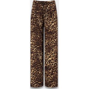 Harper & Yve - Broek - Luipaardprint - Dames - Comfortabele Tailleband