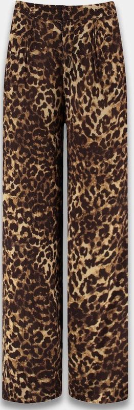 Harper & Yve - Broek - Luipaardprint - Dames - Comfortabele Tailleband