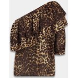 Harper & Yve - Top HS25J400 - Dames Blousetop - Luipaardprint