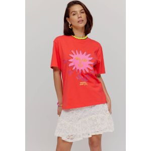 HARPER & YVE - Korte Rok - Ecru - Plooirok