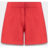 HARPER & YVE linnen wide leg high waist casual short rood