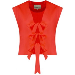 Harper & Yve - SHELBY-GI - Dames - Vest - Kleur - Materiaal