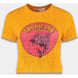 Harper & Yve - Dolphin-SS - Top - Oranje - Katoen