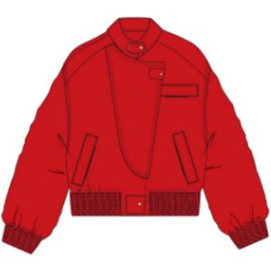 Harper & Yve - AUDREY-JA - Jas - Rood