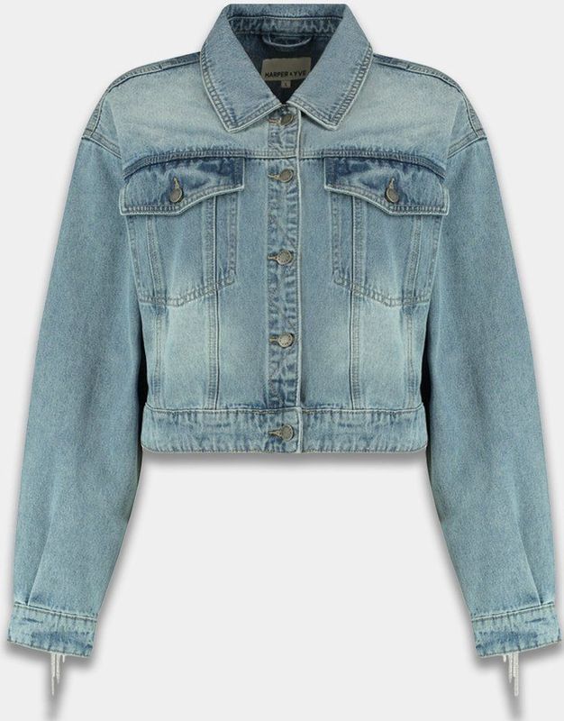 Harper & Yve - Millow - Denim Jas - Lichtblauw - Dames