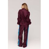 HARPER & YVE - HANA-PA - Hoge Taille Broek - Donkerrood - Loose Fit