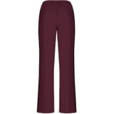 HARPER & YVE - HANA-PA - Hoge Taille Broek - Donkerrood - Loose Fit