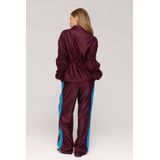 HARPER & YVE - HANA-PA - Hoge Taille Broek - Donkerrood - Loose Fit