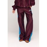 HARPER & YVE - HANA-PA - Hoge Taille Broek - Donkerrood - Loose Fit