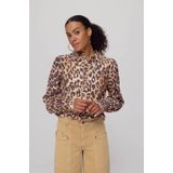 Harper & Yve - Blouse AW25P609 - Dames Blouse - Luipaardprint