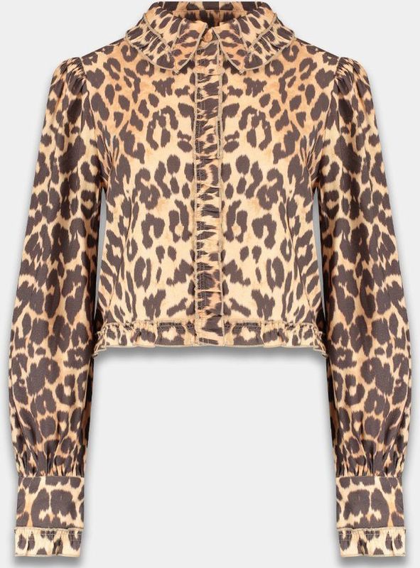 Harper & Yve - Blouse AW25P609 - Dames Blouse - Luipaardprint