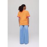 Harper & Yve - T-shirt - Oranje - AW25Y303 - Dames