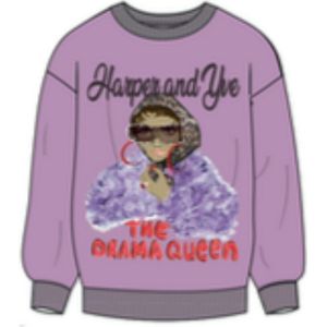 Harper & Yve - Sweat - Lila - AW25Y506 - DRAMA