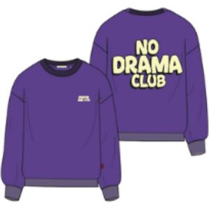 Harper & Yve - Nodramaclub - Sweater - Deep Violet - Dames