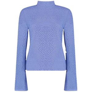 Harper & Yve - T-shirt Jaley Ls - Icy Blue - Dames