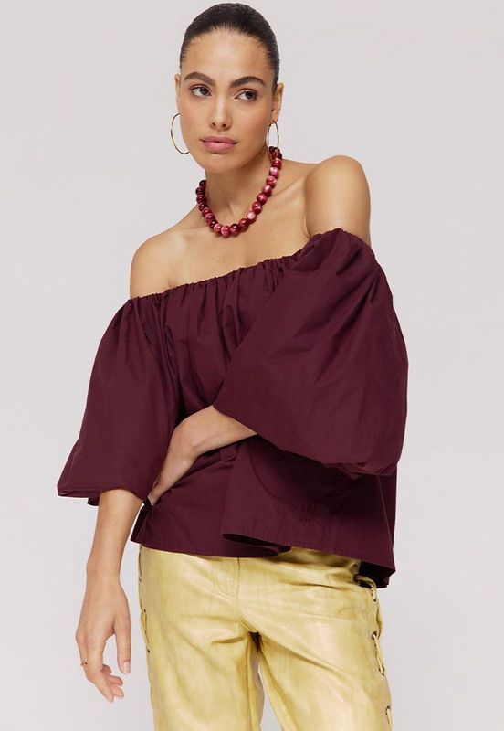 Harper & Yve - Ellie-Ls Blouse - Rood - Dames