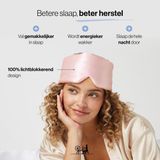 Dore & Rose - Nº 02 Morden Ruby - Slaapmasker - Lichtroze - Zijden Slaapmasker
