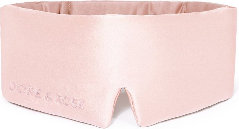 Dore & Rose - Nº 02 Morden Ruby - Slaapmasker - Lichtroze - Zijden Slaapmasker