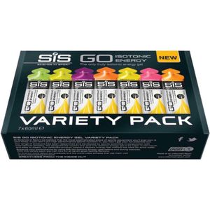 Science in Sport - SiS Go Isotonic Energiegel 9-pack Mixed - Sportgel / Energy gel - 9x60 ml - variatie bundel
