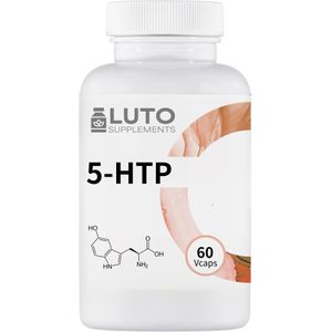 5-HTP - Griffonia - 375mg - Waarvan 20% 5-HTP (75mg) - Vitamine B6 - 60 capsules - Luto Supplements