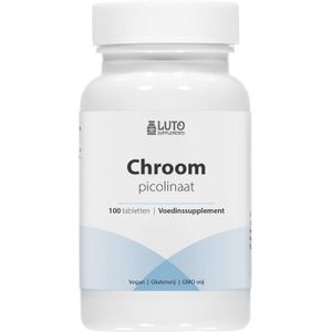 LUTO - Chroom Picolinaat - 200mg - 100 Tabletten - Vegan