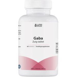Luto Supplements - GABA Tabletten - 60 Stuks - Met L-Theanine en Vitamine B6