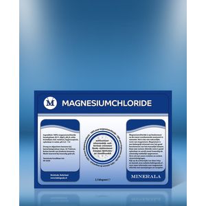 Magnesium Chloride - 2,5 kg - Minerala - Magnesiumchloride - Magnesiumpoeder - Magnesium powder - Magnesium poeder