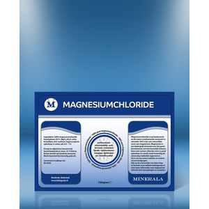 Magnesium Chloride - 5 kg - Minerala - Magnesiumchloride - Magnesiumpoeder - Magnesium powder - Magnesium poeder