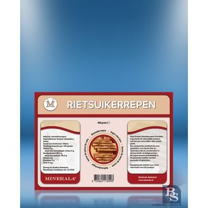 Rietsuiker repen - 400 gram – Minerala Botanicals