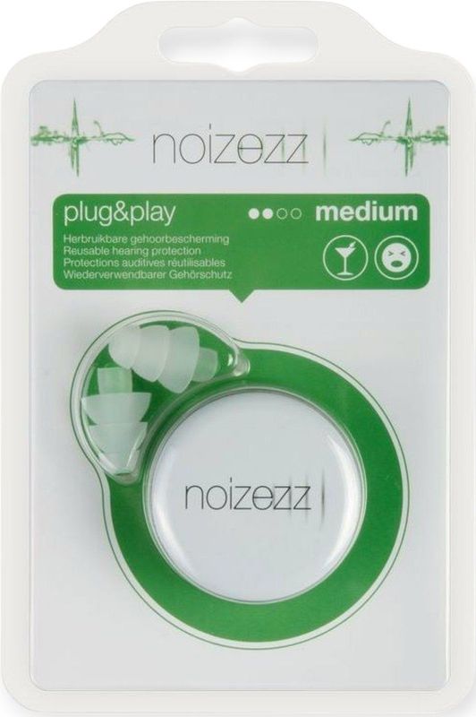 NOIZEZZ - Green - Oordoppen - Groen - Medium Demping - 24 dB