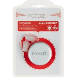 Noizezz - Plug & Play Extreme - Gehoorbescherming - Herbruikbaar - Hoge Demping SNR 20 dB