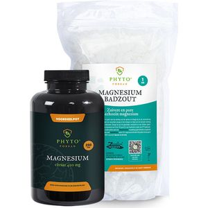 Magnesium Citraat + vlokken duoset