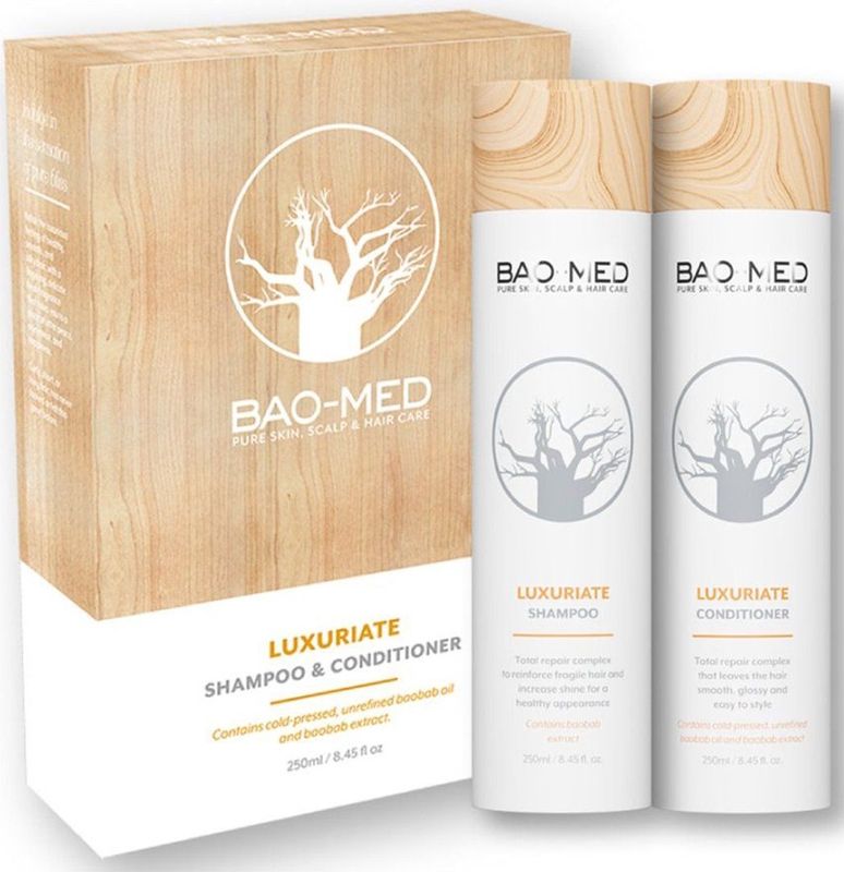 Bao-Med - Luxuriate Kit - Haarverzorgingsset - 250ml Shampoo en 250ml Conditioner