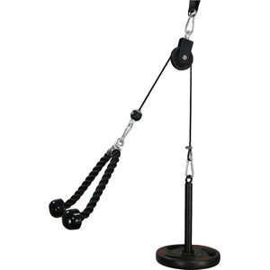 Fitness Kabel Machine - Fitness - Kabelmachine - LAT en Lift Katrol Systeem - Fitness DIY Gym - Kabel Machine - Spieren - Arm - Kracht Training - Krachttraining - Oefeningen - Lat Pulldown - Onderarm - Pols - Trainer