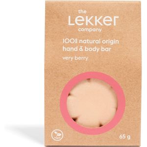 The Lekker Company - Very Berry - Handzeep - 65 Gram