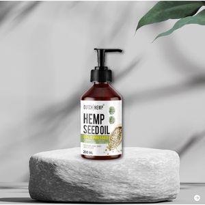 Dutch Hemp hennepzaadolie - full spectrum - 250 mg