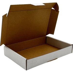 Brievenbusdozen InPack® - Wit - A4 (299 x 213 x 28 mm) - 50 stuks