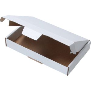 Banzaa Brievenbusdoos A6 180x115x28mm Verzenddozen Extra Lock 50 Stuks