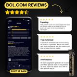 SANSBEAUTÉ Tondeuse - Goud - 6-in-1 - Met LED-display