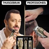Sansbeauté - 4-in-1 Tondeuse - Draadloos - Professionele Haartrimmer - Kappersset