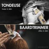 Sansbeauté - 4-in-1 Tondeuse - Draadloos - Professionele Haartrimmer - Kappersset