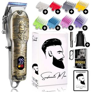 Professionele Draadloze Tondeuse - Tondeuse Mannen Hoofdhaar - Cheveux Haar - Haartrimmer - Kapper Haar Machine - Haartondeuse - Baard en haar trimmer - Barber Hair Clipper - Kapper Trimmer - Kappersset