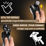 Sansbeaute - S1111 - 2-in-1 Scheerapparaat - Nat & Droog - Elektrisch - Waterproof
