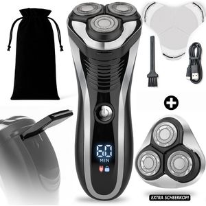 Sansbeaute - S1111 - 2-in-1 Scheerapparaat - Nat & Droog - Elektrisch - Waterproof