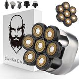 Sansbeauté - Skull Sharp Platinum - Scheerapparaat - Elektrisch - 6-in-1