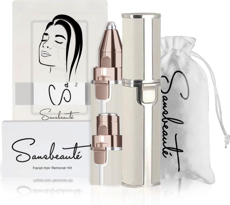 Sansbeauté - Gezichtsontharing - Gezichtshaar Verwijderen - Classic White Edition